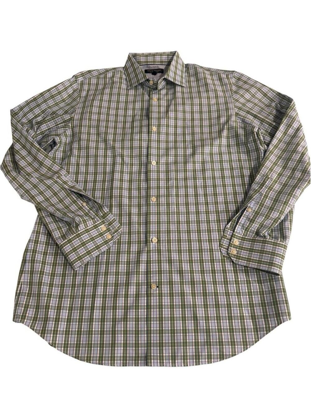Banana Republic Mens Non Iron Slim Fit Button Down, Large